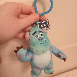 Disney Monsters Inc Sully Plush Keychain